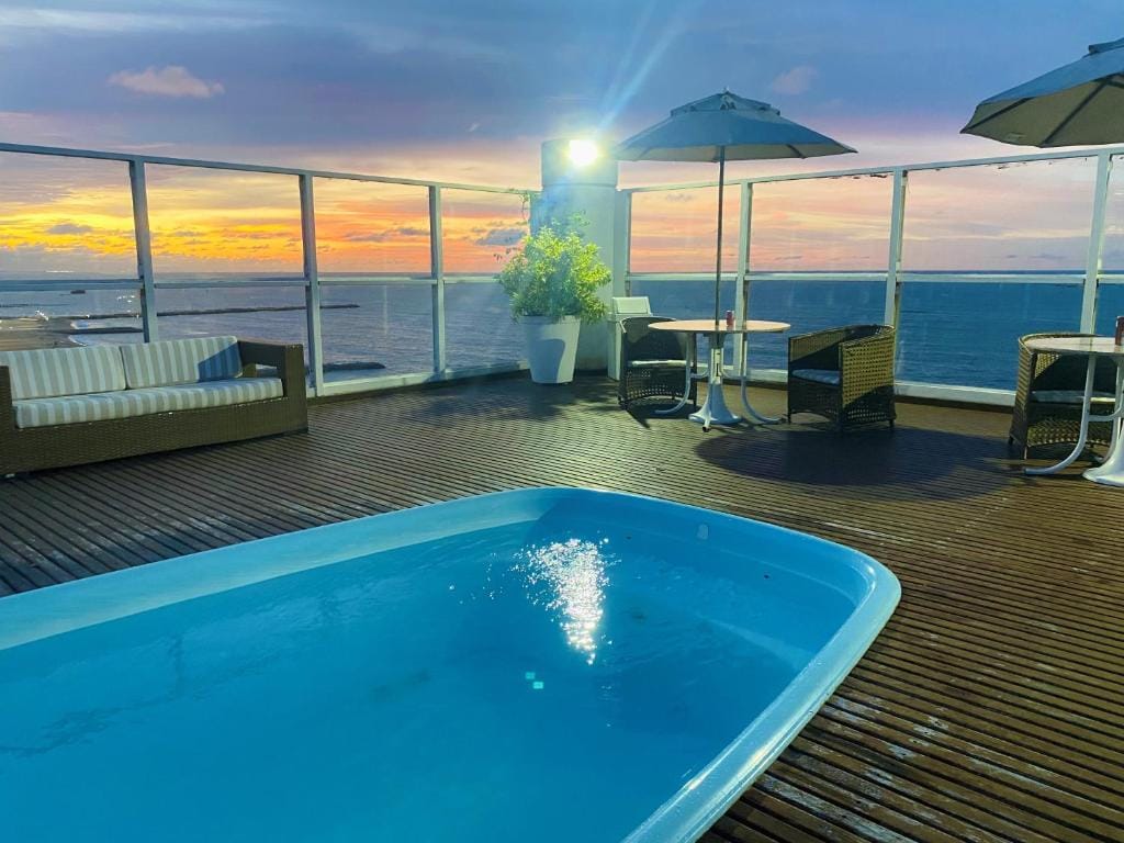 Hotel Bourbon - Quarto 1603 - Beira Mar de Fortaleza - Vista Mar — 5